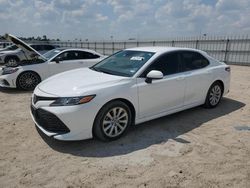 Salvage cars for sale from Copart Houston, TX: 2020 Toyota Camry LE