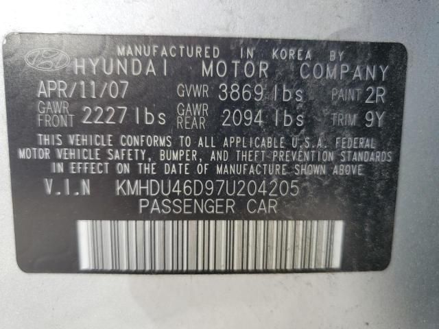 2007 Hyundai Elantra GLS