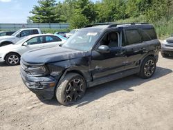 Salvage cars for sale at Davison, MI auction: 2021 Ford Bronco Sport Outer Banks