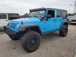 Jeep salvage cars for sale: 2018 Jeep Wrangler Unlimited Sport