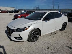 Salvage cars for sale at Haslet, TX auction: 2022 Nissan Sentra SR