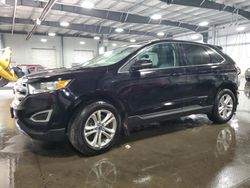 Ford salvage cars for sale: 2018 Ford Edge SEL