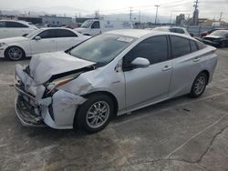 Salvage cars for sale at Sun Valley, CA auction: 2018 Toyota Prius