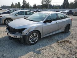 Honda salvage cars for sale: 2017 Honda Civic LX