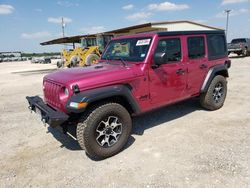 Salvage cars for sale from Copart Temple, TX: 2022 Jeep Wrangler Unlimited Sport