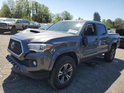 Salvage cars for sale at Portland, OR auction: 2018 Toyota Tacoma Double Cab