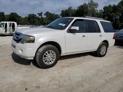 Salvage cars for sale at Ocala, FL auction: 2012 Ford Expedition Limited