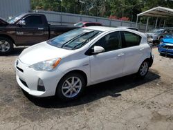 Salvage cars for sale at Austell, GA auction: 2012 Toyota Prius C