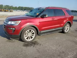 Ford salvage cars for sale: 2019 Ford Explorer XLT