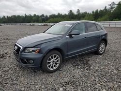 Salvage cars for sale from Copart Windham, ME: 2010 Audi Q5 Premium Plus