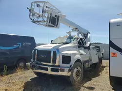 Salvage trucks for sale at Anderson, CA auction: 2022 Ford F650 Super Duty