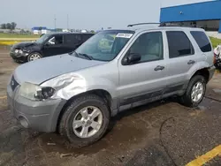 Salvage cars for sale at Woodhaven, MI auction: 2006 Ford Escape XLT