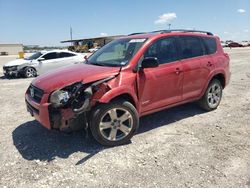 Salvage cars for sale at Temple, TX auction: 2010 Toyota Rav4 Sport