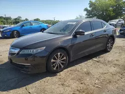 Acura salvage cars for sale: 2015 Acura TLX Tech