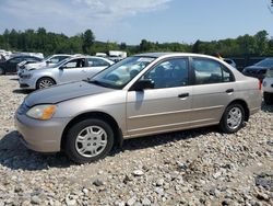 Honda Civic Vehiculos salvage en venta: 2001 Honda Civic LX