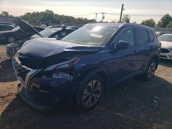 Salvage cars for sale at Hillsborough, NJ auction: 2022 Nissan Rogue SV