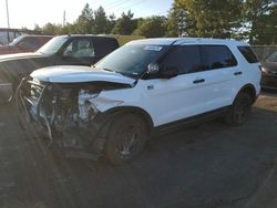 Salvage cars for sale at Denver, CO auction: 2014 Ford Explorer Police Interceptor