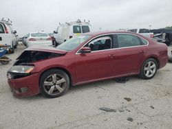 Salvage cars for sale at Indianapolis, IN auction: 2015 Volkswagen Passat S