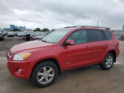 Salvage cars for sale at Des Moines, IA auction: 2011 Toyota Rav4 Limited