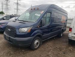 Salvage cars for sale from Copart Elgin, IL: 2016 Ford Transit T-350 HD