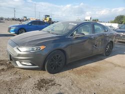 Salvage cars for sale at auction: 2017 Ford Fusion SE