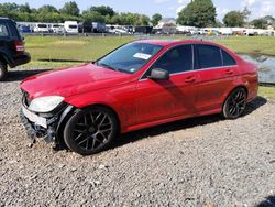 Salvage cars for sale at Hillsborough, NJ auction: 2010 Mercedes-Benz C 300 4matic