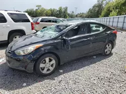 Salvage cars for sale at Riverview, FL auction: 2013 Hyundai Elantra GLS