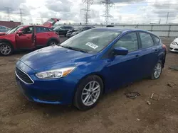 Salvage cars for sale at Elgin, IL auction: 2018 Ford Focus SE