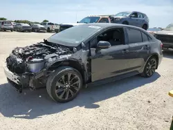 Salvage cars for sale at San Antonio, TX auction: 2023 Toyota Corolla LE