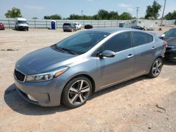 Salvage cars for sale at Oklahoma City, OK auction: 2017 KIA Forte EX