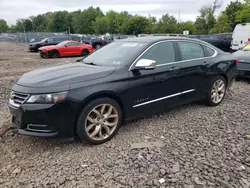 Chevrolet Vehiculos salvage en venta: 2017 Chevrolet Impala Premier