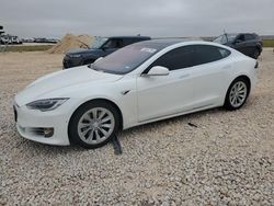 Salvage cars for sale at Taylor, TX auction: 2017 Tesla Model S