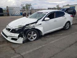 KIA Optima lx salvage cars for sale: 2015 KIA Optima LX