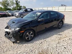 Honda salvage cars for sale: 2018 Honda Civic LX