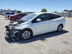 Salvage cars for sale at Bakersfield, CA auction: 2016 Toyota Prius