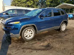 Jeep salvage cars for sale: 2018 Jeep Cherokee Latitude