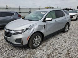 Salvage cars for sale at Cahokia Heights, IL auction: 2022 Chevrolet Equinox LT