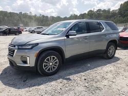 Salvage cars for sale at Ellenwood, GA auction: 2023 Chevrolet Traverse LT