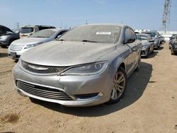 Chrysler salvage cars for sale: 2015 Chrysler 200 Limited