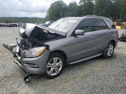 Mercedes-Benz salvage cars for sale: 2015 Mercedes-Benz ML 350