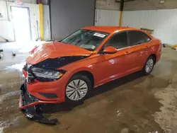 Volkswagen salvage cars for sale: 2019 Volkswagen Jetta S