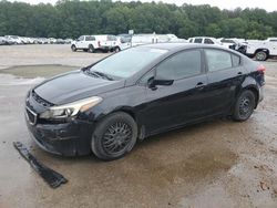 Salvage cars for sale at Florence, MS auction: 2017 KIA Forte LX