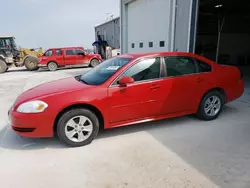 Salvage cars for sale at Greenwood, NE auction: 2013 Chevrolet Impala LS