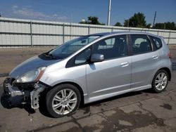 Honda fit Sport salvage cars for sale: 2011 Honda FIT Sport