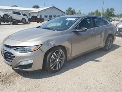 Salvage cars for sale at Pekin, IL auction: 2022 Chevrolet Malibu Premier