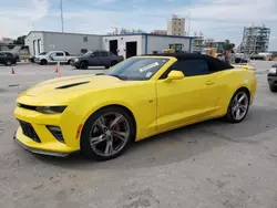 Salvage cars for sale at New Orleans, LA auction: 2017 Chevrolet Camaro SS