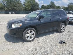 Toyota salvage cars for sale: 2010 Toyota Highlander Limited