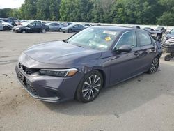 Salvage cars for sale at Glassboro, NJ auction: 2022 Honda Civic EXL