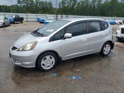 Salvage cars for sale at Harleyville, SC auction: 2012 Honda FIT