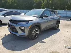 Salvage cars for sale at Glassboro, NJ auction: 2021 Chevrolet Trailblazer RS